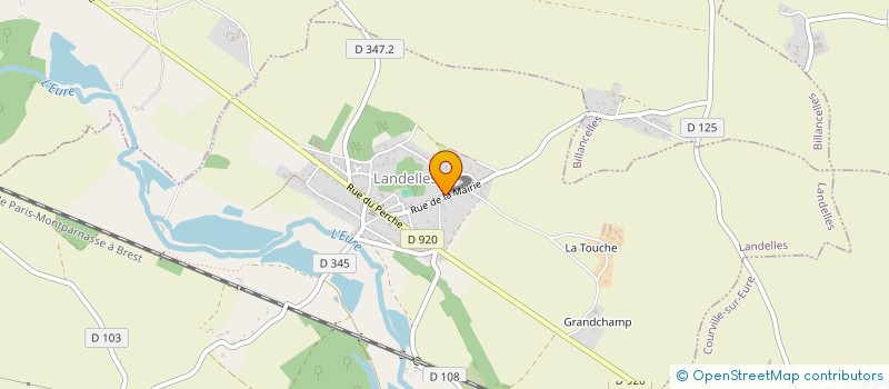 localisation de l'entreprise LES CYCLOS DE SAINT GEORGES à SAINT-GEORGES-SUR-EURE