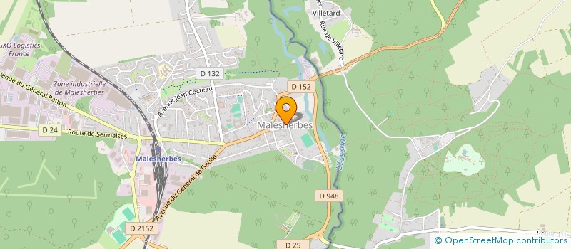 localisation de l'entreprise LES CYCLOS RANDONNEURS MALESHERBOIS  LE MALESHERBOIS