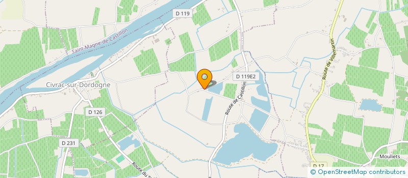 localisation de l'entreprise LES CYGNES DE VIE à SAINT-PEY-DE-CASTETS