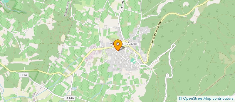 localisation de l'entreprise LES CYGNES DU LEMAN  VILLES-SUR-AUZON