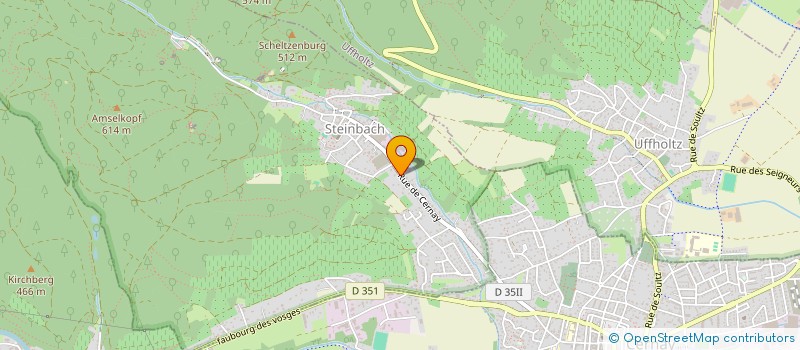 localisation de l'entreprise LES CYNORRHODONS  LEIMBACH