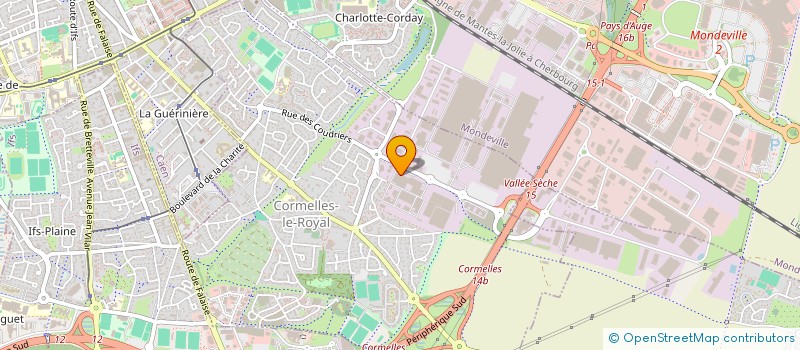 localisation de l'entreprise LES CYTISES à CORMELLES-LE-ROYAL