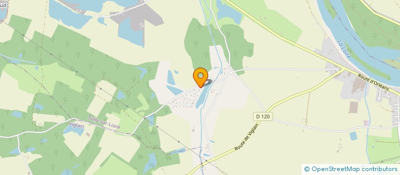 localisation de l'entreprise LES D-AX-ES à SULLY-SUR-LOIRE