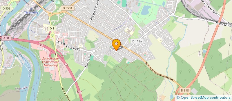 localisation de l'entreprise LES DAIMS  BASSE-HAM