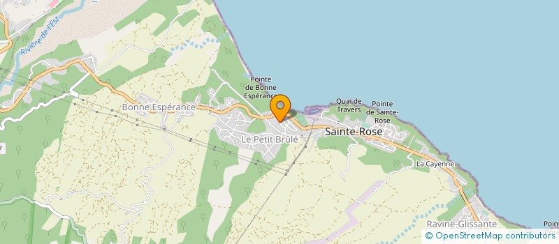localisation de l'entreprise LES DALONS DE LA CONSTRUCTION à SAINTE-ROSE