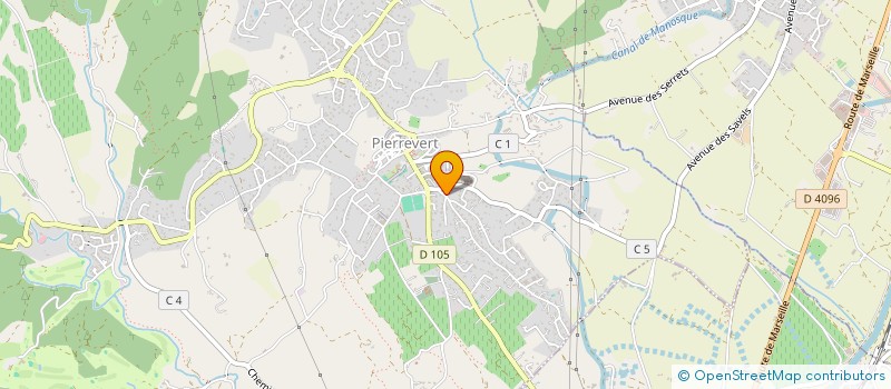 localisation de l'entreprise LES DAN-ISA  PIERREVERT