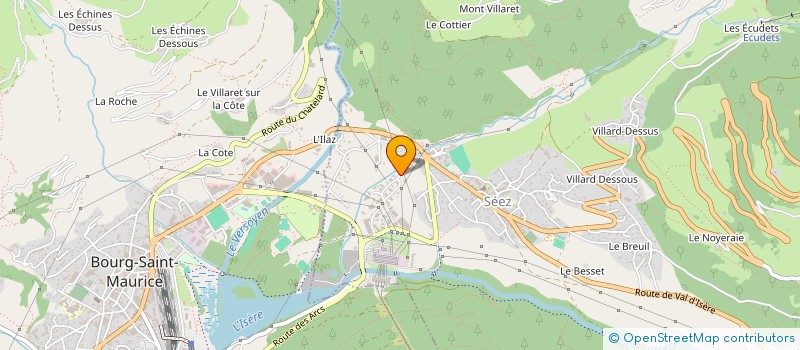 localisation de l'entreprise LES DANAIDES à SEEZ