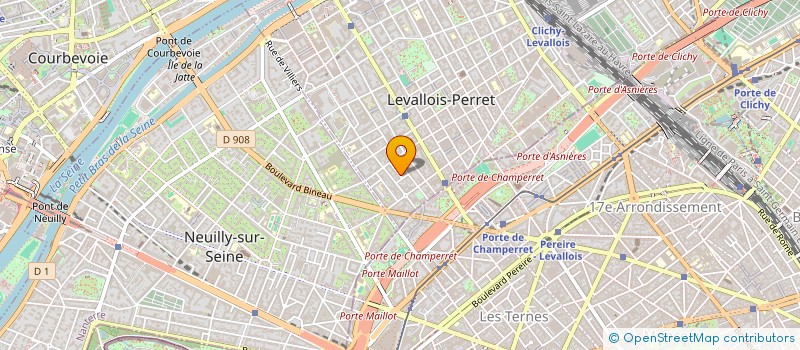 localisation de l'entreprise LES DATATREPIDES à LEVALLOIS-PERRET