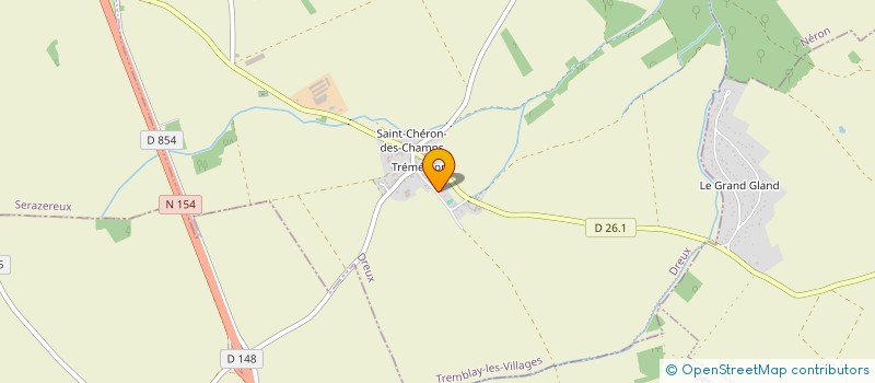 localisation de l'entreprise LES DATTIERS DU COEUR ASSOCIATION à TREMBLAY-LES-VILLAGES