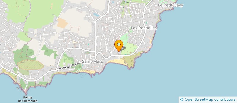 localisation de l'entreprise LES DAUPHINS à PORNICHET