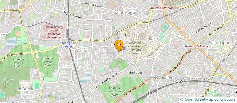 localisation de l'entreprise LES DAUPHINS  SAINT-LOUBES