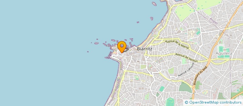 localisation de l'entreprise LES DAUPHINS BIARROTS à BIARRITZ