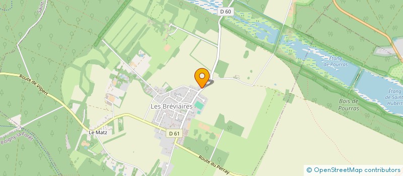 localisation de l'entreprise LES DAUPHINS CTRE ANIMAT BREVIAIRES à LE PERRAY-EN-YVELINES
