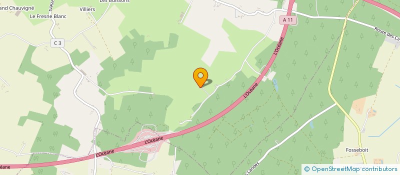 localisation de l'entreprise LES DAVAILLERIES  CORZE