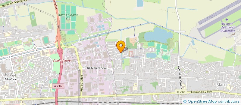 localisation de l'entreprise LES DEAMBUL'ACTEURS  MARCK