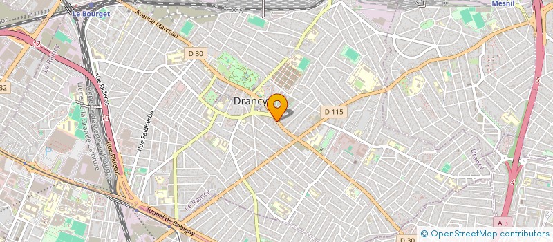 localisation de l'entreprise LES DEBARRAS PARISIENS à DRANCY