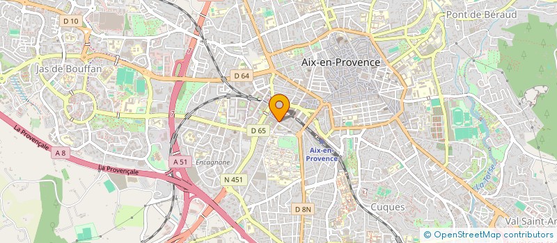 localisation de l'entreprise LES DEBOUCHEURS AIXPRESS à AIX-EN-PROVENCE