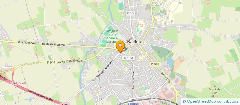 localisation de l'entreprise LES DEBROUILLARDS à BAILLEUL