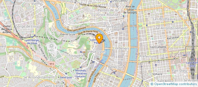 localisation de l'entreprise LES DEBUTEUSES à LYON