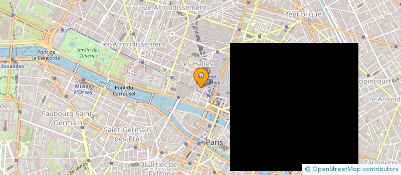 localisation de l'entreprise LES DECHARGEURS COMPAGNIE VIKY MESSICA à PARIS