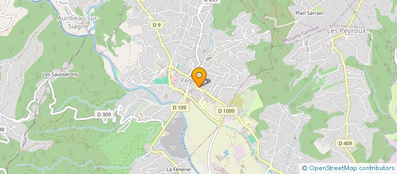 localisation de l'entreprise LES DECOUVERTES D HATHOR ET D APPOLLON  PEGOMAS