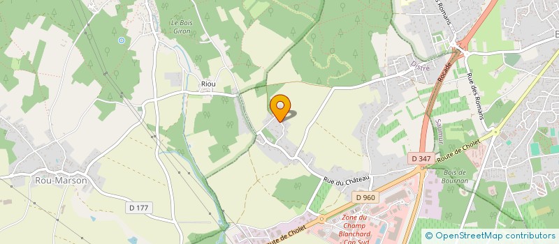 localisation de l'entreprise LES DEGIVREES  DISTRE