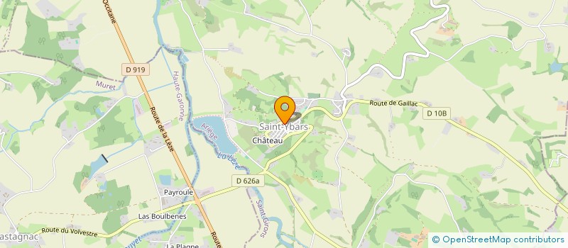 localisation de l'entreprise LES DEJANTES DE LA LEZE à LEZAT-SUR-LEZE