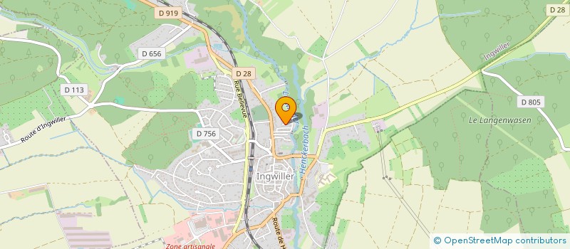 localisation de l'entreprise LES DELI'CATH  REIPERTSWILLER