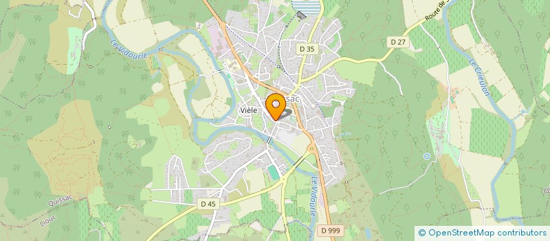 localisation de l'entreprise LES DELICES D'ALEX  QUISSAC