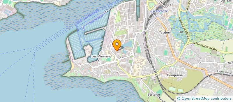 localisation de l'entreprise LES DELICES D'AMAL  LA ROCHELLE