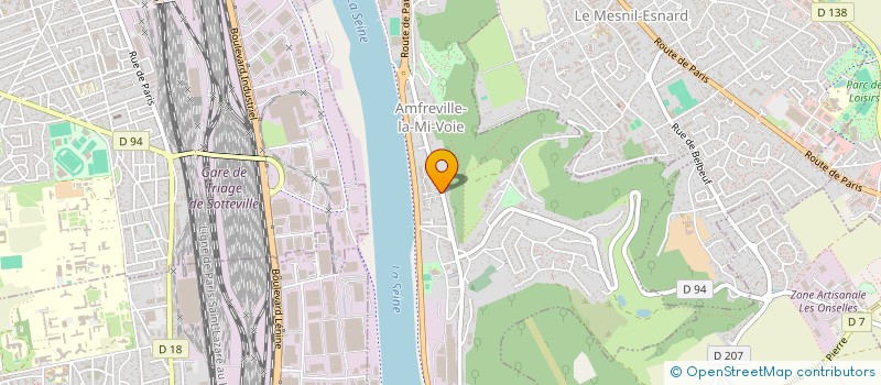 localisation de l'entreprise LES DELICES D AMFREVILLE  AMFREVILLE-LA-MI-VOIE
