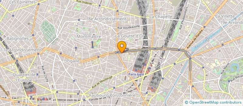 localisation de l'entreprise LES DELICES D'AVA à PARIS