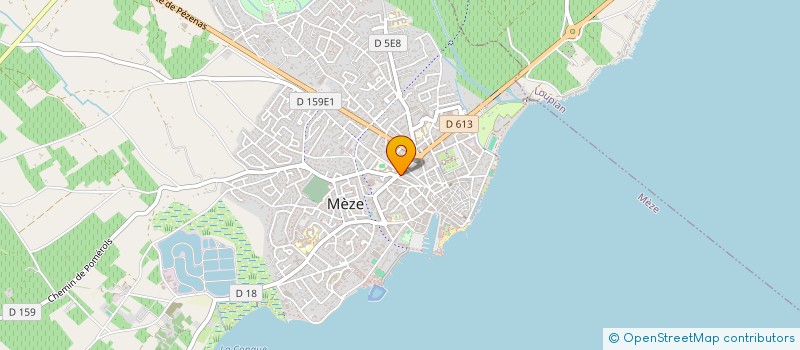 localisation de l'entreprise LES DELICES D'EDEN à MEZE