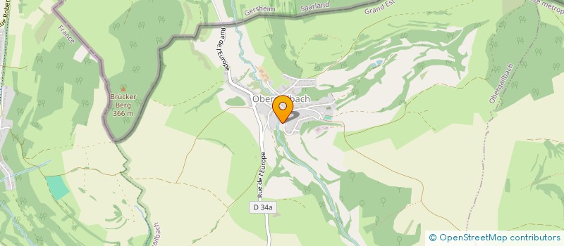 localisation de l'entreprise LES DELICES D'EIDER à OBERGAILBACH