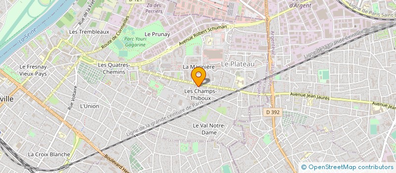 localisation de l'entreprise LES DELICES D'HANIA à SARTROUVILLE