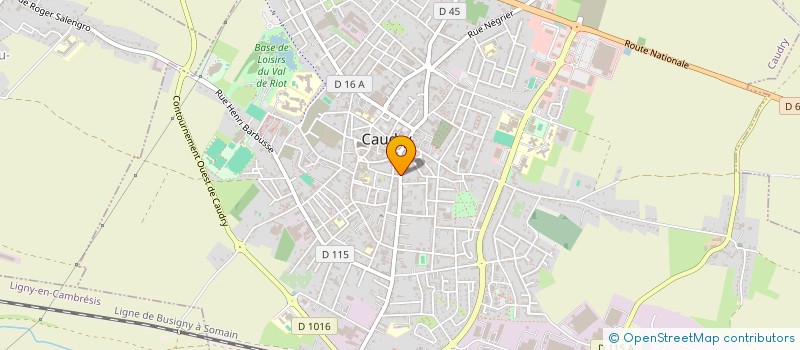 localisation de l'entreprise LES DELICES D'INES  CAUDRY