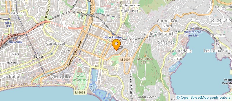 localisation de l'entreprise LES DELICES D'ISPAHAN à NICE