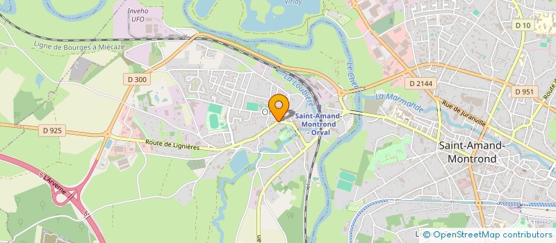 localisation de l'entreprise LES DELICES D'ORVAL  ORVAL