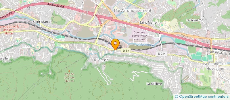 localisation de l'entreprise LES DELICES DE CALIE à MARSEILLE