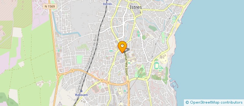 localisation de l'entreprise LES DELICES DE CAMELIA à ISTRES