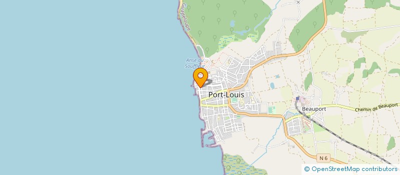 localisation de l'entreprise LES DELICES DE CARMEN A BEAUPORT à PORT-LOUIS