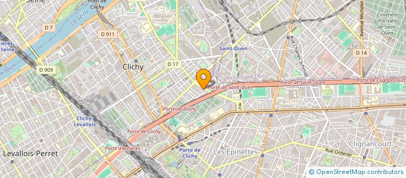 localisation de l'entreprise LES DELICES DE CASA  CLICHY