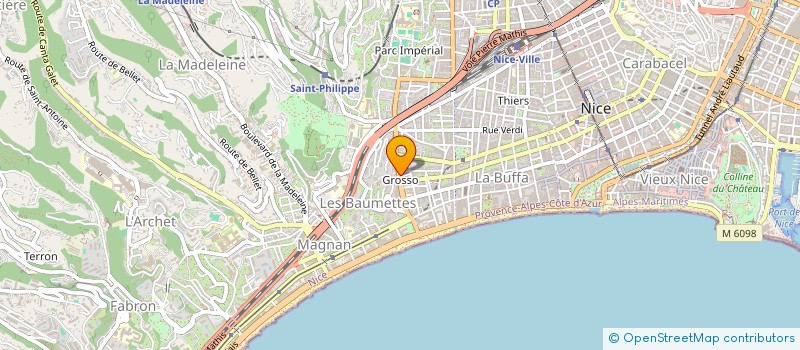 localisation de l'entreprise LES DELICES DE CHALCHOUL à NICE