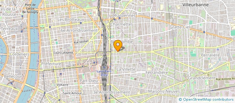 localisation de l'entreprise LES DELICES DE CHARLIE à LYON