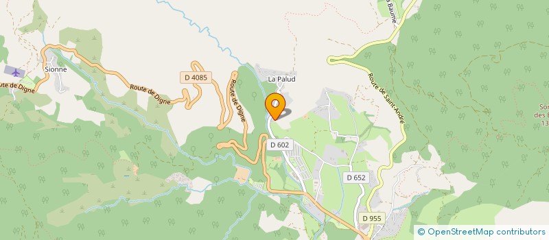 localisation de l'entreprise LES DELICES DE CLEOPATRA à CASTELLANE