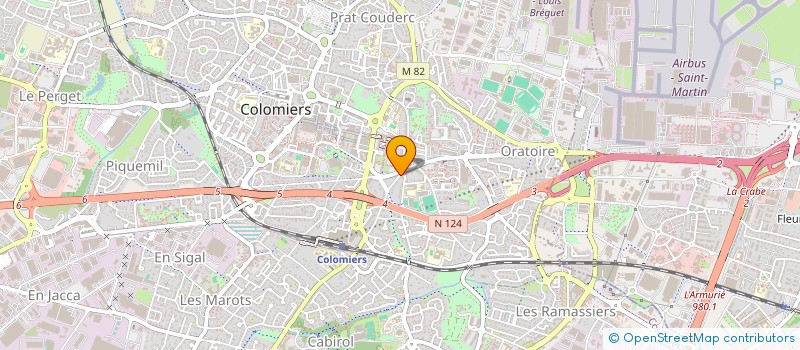localisation de l'entreprise LES DELICES DE COLOMIERS à COLOMIERS