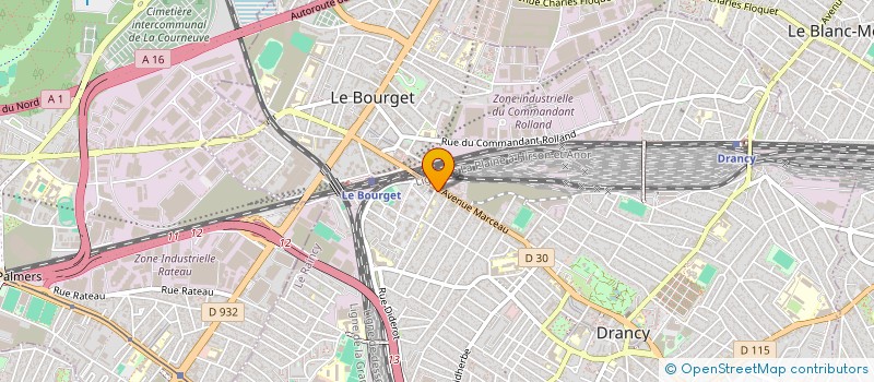 localisation de l'entreprise LES DELICES DE DRANCY à DRANCY