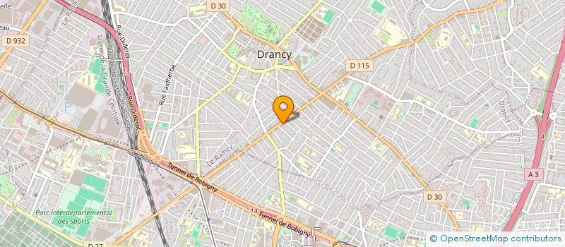 localisation de l'entreprise LES DELICES DE DRANCY à DRANCY