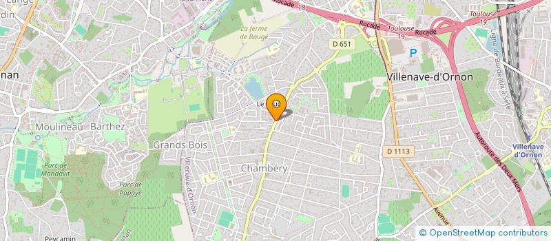localisation de l'entreprise LES DELICES DE GALLIENI à VILLENAVE-D'ORNON