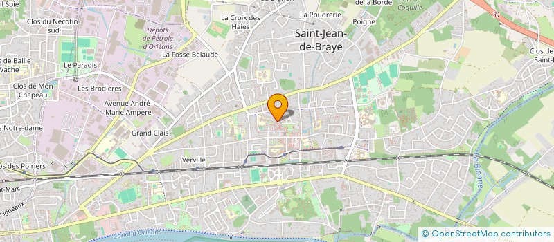 localisation de l'entreprise LES DELICES DE LA COMMUNE à SAINT-JEAN-DE-BRAYE